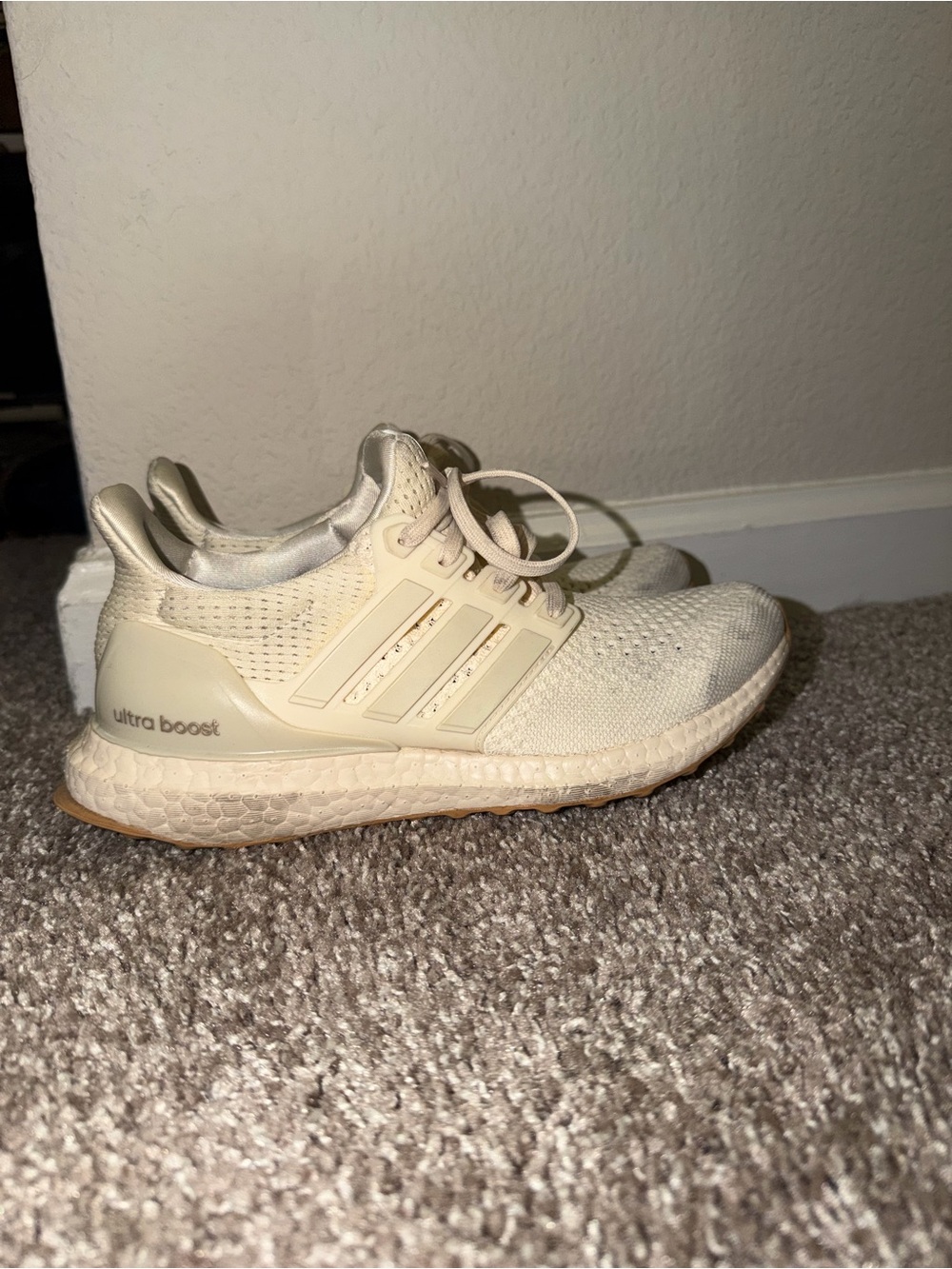 Adidas Ultra Boost Running Shoes - Cream